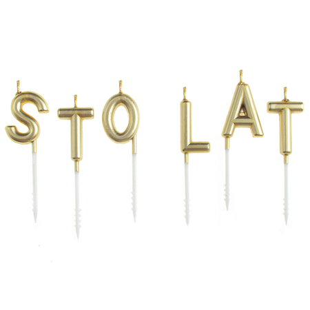 ŚWIECZKI STO LAT ZŁOTE