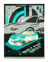 TORBA PAPIEROWA SAMOCHÓD WYŚCIGOWY 40 X 30 X 12 CM