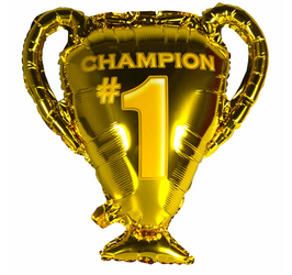 BALON FOLIOWY PUCHAR 51 CM