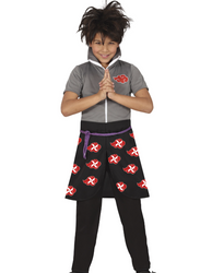 STRÓJ CZARNY NINJA DLA CHŁOPCÓW