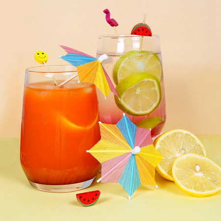 PARASOLKI DO DRINKÓW NA PATYCZKACH