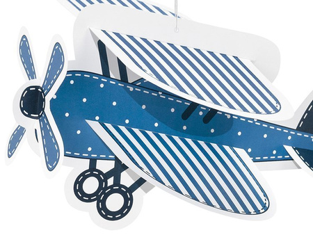 Zawieszki Chmurki i Samolocik, mix (1 karton / 40 op.) (1 op. / 4 szt.)