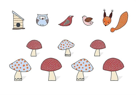 Zestaw kreatywny Woodland