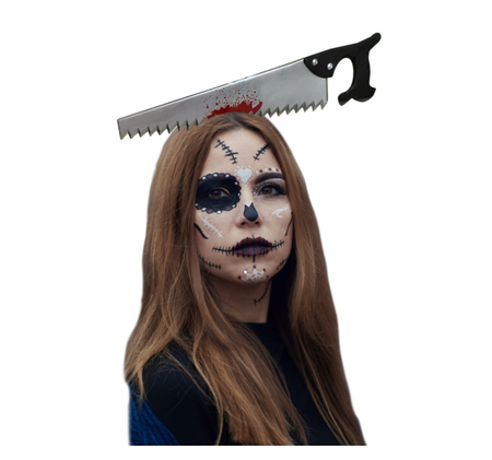 OPASKA NA GŁOWĘ PIŁA HALLOWEEN