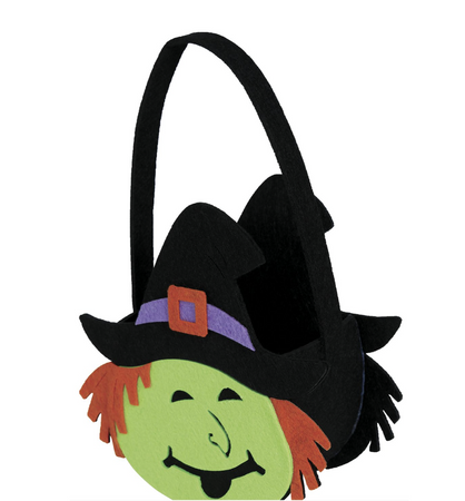FILCOWY KOSZYCZEK CZAROWNICY 17X13 CM