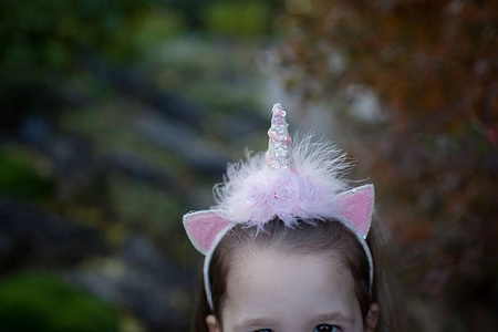 ZESTAW JEDNOROŻEC TĘCZOWY TUTU+OPASKA