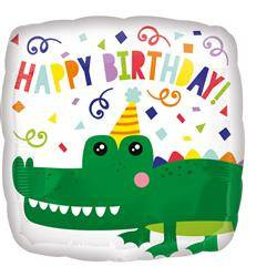 BALON FOLIOWY KROKODYL 43 CM