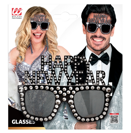 OKULARY HAPPY NEW YEAR