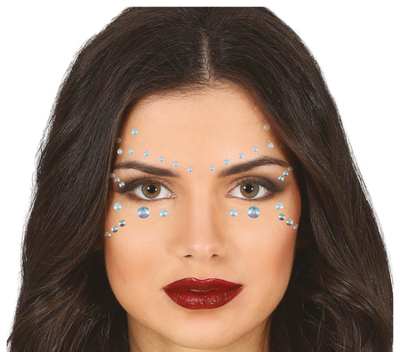 NAKLEJKI CYRKONIE NA TWARZ 