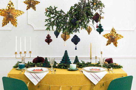 BOMBKA PAPIEROWA KROPELKA GRANATOWA 8 X 12 CM