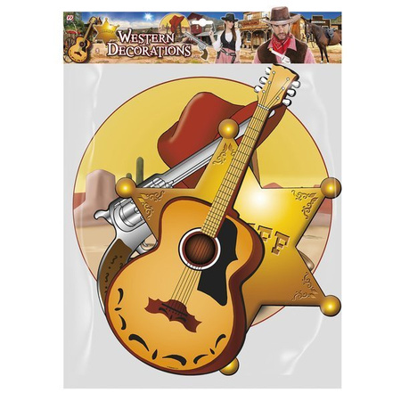 ZESTAW DEKORACJI WESTERN