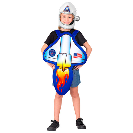 Strój astronauta rakieta astronautka 2 el. unisex karnawał