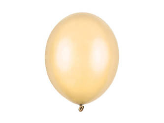 BALONY STRONG 30 CM METALIK JASNY POMARAŃCZ 10 SZT