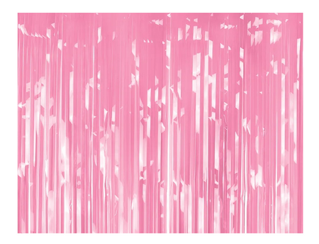 KURTYNA PARTY JASNY RÓŻOWY 100 X 200 CM