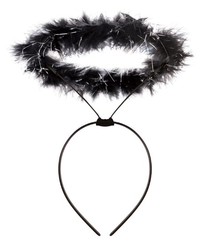 AUREOLA CZARNA Z LAMETĄ