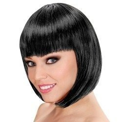 PERUKA BOB CZARNA