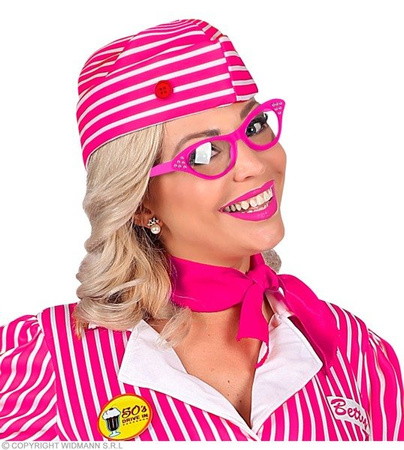 OKULARY RÓŻOWE LATA 50