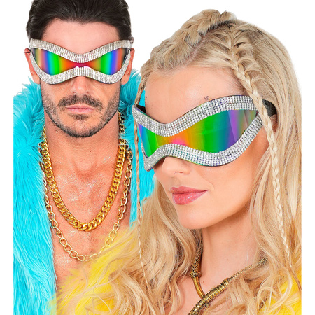 GIGANTYCZNE OKULARY MULTIKOLOR 