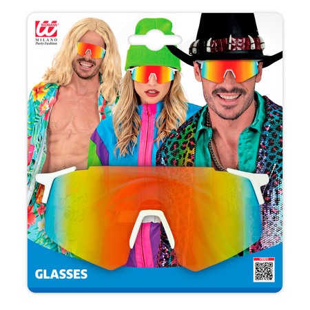 OKULARY REFLEKSYJNE TĘCZOWE