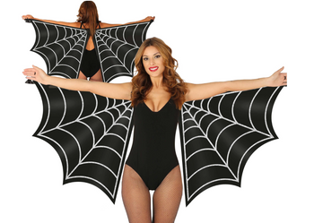 SKRZYDŁA SIEĆ PAJĄKA 170X80 CM HALLOWEEN