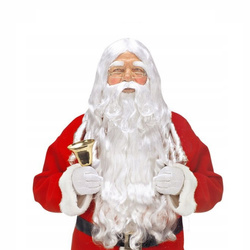 PERUKA MIKOŁAJA  DELUXE