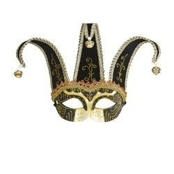 MASKA WENECKA Z DZWONECZKAMI