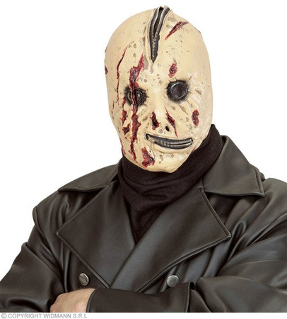 MASKA LATEKSOWA STRASZNY POTWÓR ZAMKI