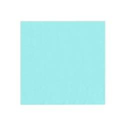 SERWETKI TURKUSOWE 33 CM 10 SZT.