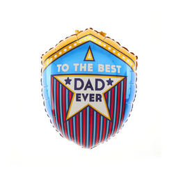 BALON FOLIOWY TO THE BEST DAD EVER 45X59 CM