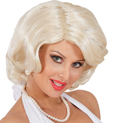 PERUKA MARYLIN MONROE PLATYNOWA