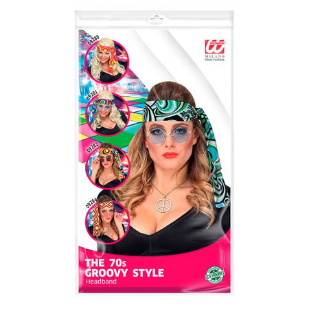 OPASKA FALE W STYLU DISCO LAT 70