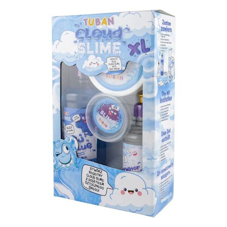 ZESTAW SUPER SLIME XL CLOUD SLIME