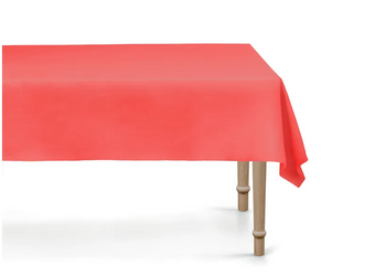 OBRUS CZERWONY 137 X 183 CM