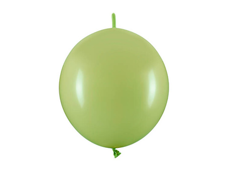 BALONY LATEKSOWE Z ŁĄCZNIKIEM 33 CM OLIWKOWY 20 szt.