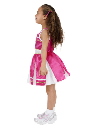 STRÓJ CHEERLEADERKA RÓŻOWA