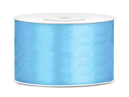 TASIEMKA SATYNOWA BŁĘKITNA 38mm/25m