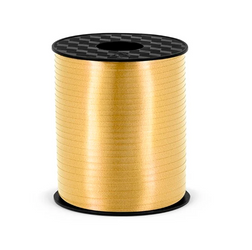 WSTĄŻKA PLASTIKOWA ZŁOTA 225 M