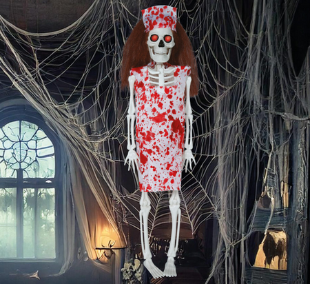 LALKA SZKIELET HALLOWEENOWA 