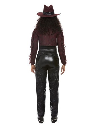 Strój zła kowbojka, bandytka, Karnawał, Bal, S