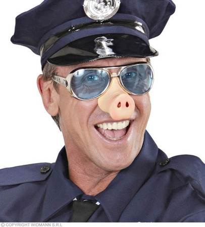 OKULARY Z NOSEM ŚWINI