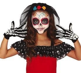 RĘKAWICZKI DZIECIĘCE SZKIELET