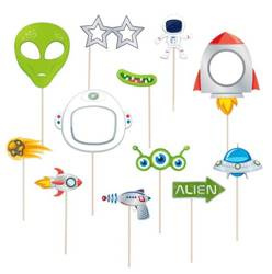 REKWIZYTY DO ZDJĘĆ KOSMOS 12 SZT.