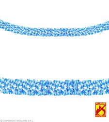 GIRLANDA BAWARSKA BIAŁO-NIEBIESKA