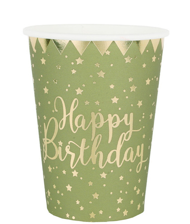 ZESTAW HAPPY BIRTHDAY OLIWKOWY TALERZYKI+KUBECZKI+SERWETKI