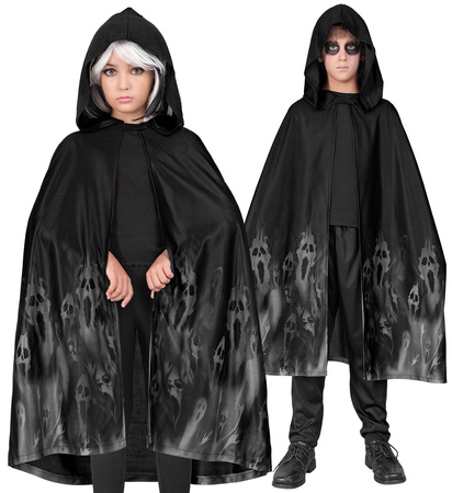 PELERYNA DZIECIĘCA CZARNA 90 CM 