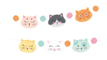 GIRLANDA KOTKI 150 CM