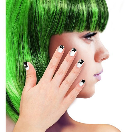 ZESTAW PAZNOKCI DZIECIĘCYCH W KOTKI 12 SZT