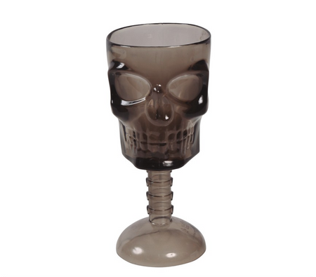 MROCZNY KIELICH CZASZKA 18 CM