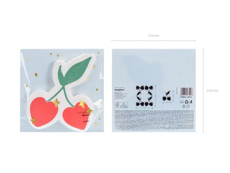 SERWETKI WIŚNIE, 20 SZT.