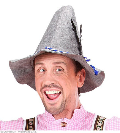 CZAPKA BAWARSKA SZARA